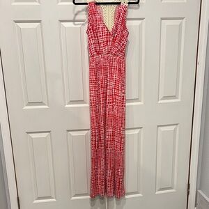 Le Lis Pink and Cream Patterned Top